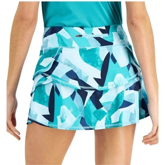Women Beach Flounce Blue Skort NWT - Picture 3 of 4